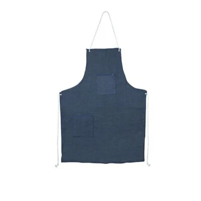 Cordova Denim Bib Shop Apron - Durable, Protective