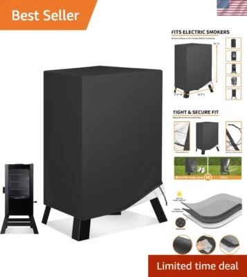Waterproof 30 Inch Electric Smoker Cover - Adjustable for Masterbuilt & More
