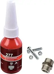 Threadlock Gel -Easy to Use Adhesive, Metal Joining Compound | Secure Fastener, Bolt Fixative Gel, Precision Joining Tightening Compound, Mechanical Adhesion Agent for Automotive Use