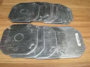 14 RACO OCTAGON/ROUND ELECTRICAL FIXTURE BOX COVER, 3-1/2" W/ Center Knock Out