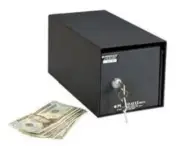 Perma-Vault Pro-20 Boltable Front-Load Slotted Depository Safe - 6" x 11½" x 6"