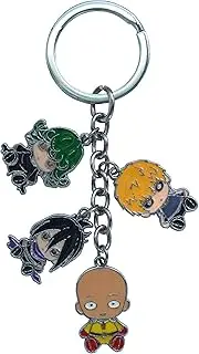 [Amasukami] Anime characters Saitama keyring Genos keyring Speed sonic keyring B