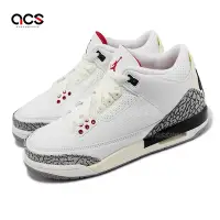 在飛比找Yahoo奇摩購物中心優惠-Nike Air Jordan 3 Retro White 