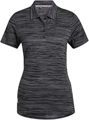 [adidas] Women's Space-Dyed Polo Shirt