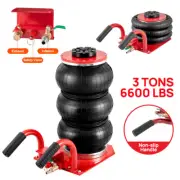 3T Triple Bag Pneumatic Air Jack 6600LBS 3-5s Lift Quick Vehicle Car Lifting AU