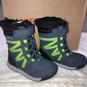 MERREL SNOW CRUSH WATERPROOF Insulated Snow BOOTS Toddler BOYS Size 6 M Kids