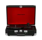 Crosley Cruiser Deluxe 3-Speed Turntable - Black