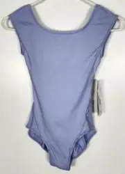 Danskin NYCB Women’s Petite Size Small (2-4) Perri Lilac Cap Sleeve Leotard