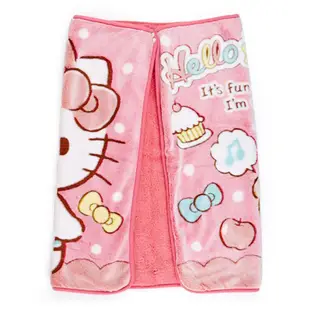 Sanrio 三麗鷗 可扣式披肩毛毯 萬用絨毛毯 Hello Kitty 13770