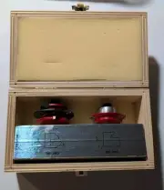 Freud 99-280 2 3/8" Recoverable Bead Glass Door Professional Router Bit Set
