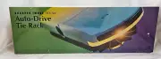 Sharper Image Design Auto-Drive Tie Rack Lighted Motorized (Holds 72 Ties) - New