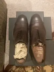 Allen Edmonds Fifth Avenue Brown Dainite Soles F2 NWB
