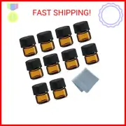 Simple-e 50pcs 1ml (1/4 Dram) Amber Mini Glass Bottle 1cc Amber Sample Vial Smal