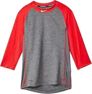 [Nike] Boy's Dri-FIT 3/4 Sleeve Top (Big Kids)