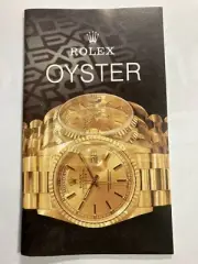 1989 Rolex Original Wrist Watch Catalog Booklet Explorer GMT Submariner etc