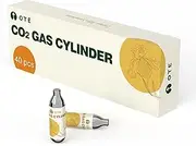 OTE CO2 Cartridges, Soda Chargers for Sparkling Water Maker, 40PCS Seltzer Maker Cartridges 8G Personal CO2 Cylinders for Portable Carbonated Water Machine or Soda Siphon Whipped Cream Chargers