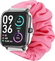[Blueshaweu] Strap Compatible with TOOBUR IDW16 / IDW19 Smartwatch, Soft Hair Bobbles Watch Strap for TOOBUR IDW16 / TOOBUR IDW19 / Loddery IDW19 Smartwatch