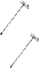 HOOTNEE 2pcs Ergonomic Design Stainless Steel Spoon Marshmallow Sugar Scooper Household Sugar Scooper Versatile Food Scoop Essential Baking Tool