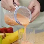 (Green)Portable Blender Efficient Rechargeable 10 Blades Portable Juicing EC
