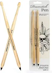 Suck UK Drumstick Pen, Black, Standard