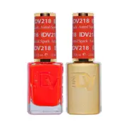 DND DIVA - #218 Astral Spark - Nail Gel & Lacquer Polish Duo 15ml