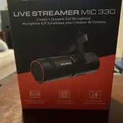 AVerMedia AM330 Live Streamer MIC 330 - Cardioid Dynamic XLR Microphone