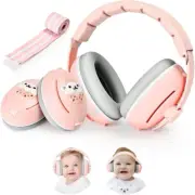 Upgraded 2-In-1 Baby Ear Muffs Noise Protection, Adjustable Baby Headphones with