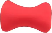 WeiLaiKeQi Travel Microbead Cushion for Adults and Children, Compact Size, 38x20cm - Red