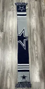FOCO Dallas Cowboys Scarf Reversible Navy/Grey/White Men’s Only