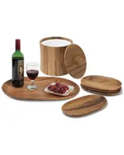 Woodard & Charles 3qt Ice Bucket with Extra Large