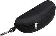 [LERTREE] Portable Waterproof Sunglasses Eyeglasses Case Zipper Hard Shell Box With Clip