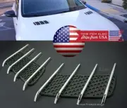 Factory OE Look Tape on Hood Engine Vent Grill Louver Scoop Cover Kit For Mini