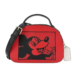 【COACH】Disney Mickey Mouse X Keith Haring聯名款雙層兩用午餐包(多色選)