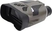Digital Binoculars Camera, 4K QHD Videos Camera 8X Digital Zoom Goggles, Built in 3 Inch Display, Binoculars for Bird Watching Outdoor Adventures (Matte Gold)