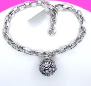 Brighton Halo Sphere Crystal Ball Bracelet New $68 Jewelry