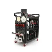 Removable Car Beauty Tool Cart Car Polishing Washing Three-Layer Storage Trolley