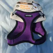 Voyager Step-In Air Dog Harness - All Weather Mesh Step in Vest Harness S Purple