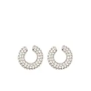 [Fiorucci] Fiorucci Crystal-embellished Ear Cuff ONE SIZE SILVER
