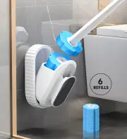 Joybos® All-round Cleaning Toilet Brushes-Hanging Design STARTER KIT (6 REFILLS)