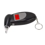 Alcohol Tester Grade Audible Alert Digital Detector Breath Analyzer W/ 5 Mouthpi