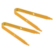 Keycap Puller Switch Remover DIY Tool Fixing Keyboard Steel, Orange 2pcs