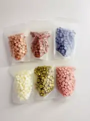 Colorful Sealing Wax Beads Seal Stamp Wedding Envelope Invitation Card 1200pc