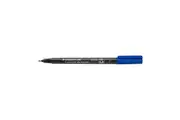 Staedtler Lumocolour 0.6mm Fine Permanent Pen - Box of 10 - Blue Blue 318-3