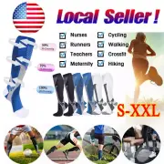 Compression Socks Stockings Womens Mens Knee High Medical 20-30 mmHG Fitness