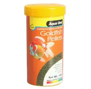 Aqua One Goldfish Pellet Food 2mm - 85g gold