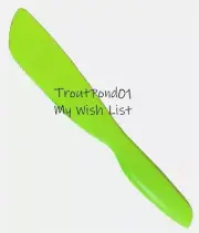 Tupperware Sandwich Spreader Cake Pie Slicer Knife Tool Kitchen Utensils Green