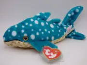 Ty Beanie Babies - Poseidon the Whale Shark - (2001, Retired)