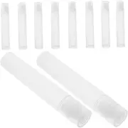 SOESFOUFU 10pcs Roller Bottle Oils Roller Bottle Empty Travel Oil Essential Refillable Perfume Container Pp