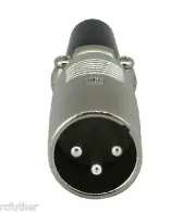 25pcs 3 pin ac adapter tip male for mangoose scooter m150 XLR CHENNIC Air head