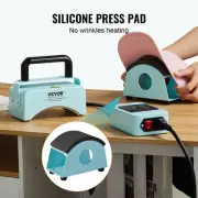 Mini Hat Heat Press Machine for Caps 5.9x3.15 Inch Green Portable Hat Printing
